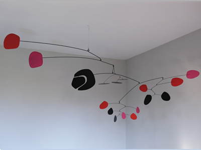 sculpture mobile dans l'esprit d'alexandre calder